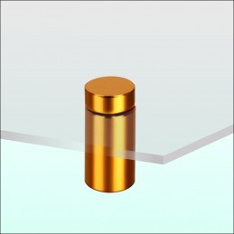 distanziale colore oro per targa
