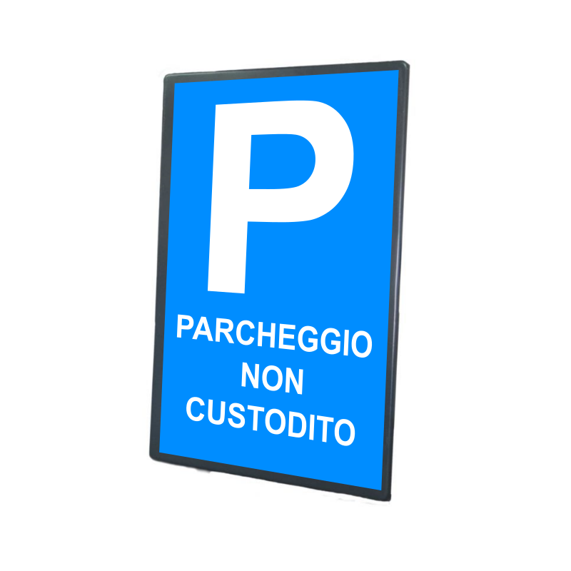 Tabella stradale Parcheggio Non Custodito